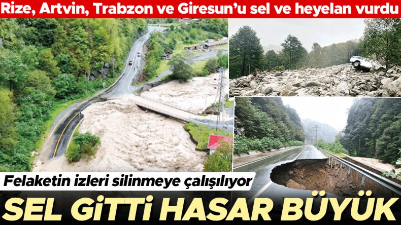 Sel Gitti İzi Kaldı