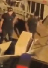 Şişli'de Klima Motoru Hırsızlığı Denemesi; Kovalamaca Anbean G&ouml;r&uuml;nt&uuml;lendi