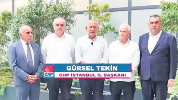 Tekin: CHP'yi Mahkeme Koridorlarından &Ccedil;ıkaracağız