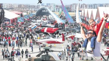 TEKNOFEST'te &Ccedil;elik Kubbe Etkisi