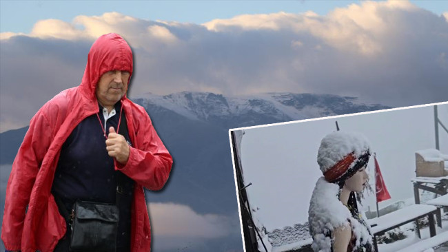 Yılın İlk Karı Düştü! Meteoroloji Uyarıyor: Fırtına Ve Sağanak Geliyor