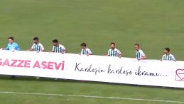 Ziraat Türkiye Kupası'nda Gazze'ye Destek Mesajı!