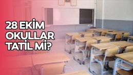 28 Ekim Salı Okullar Tatil Mi? Dersler Hangi Saatlerde İşlenecek?