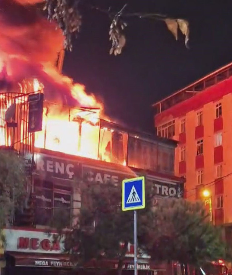 Yangın Sonrası Görüntü