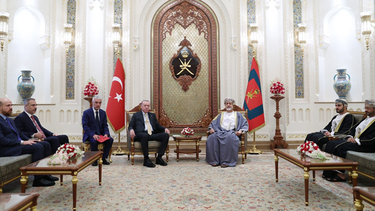 Cumhurbaşkanı Erdoğan ve Umman Sultanı Heysem bin Tarık Görüşmesi