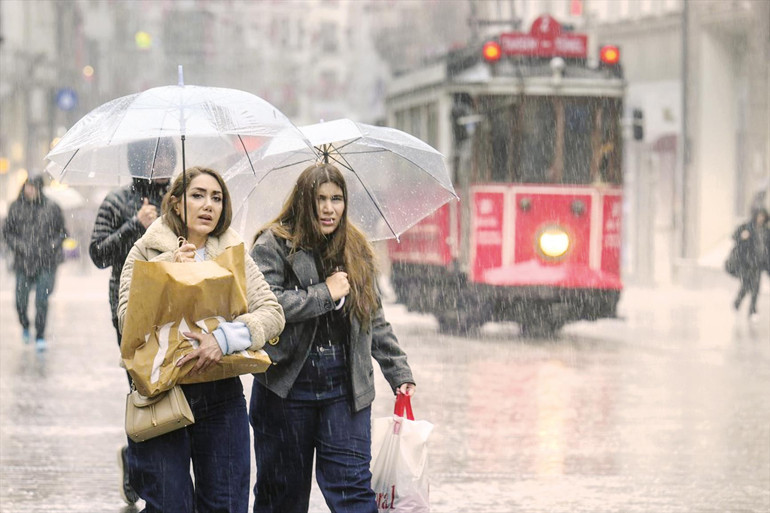 Fırtına sonrası görüntü