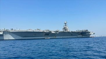 ABD, Gerald R. Ford U&ccedil;ak Gemisini G&uuml;ney Amerika'ya G&ouml;nderecek!