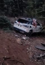 Adana'da Feci Kaza! Otomobil U&ccedil;uruma Yuvarlandı: 2 &Ouml;l&uuml;