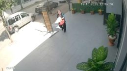 Adana&apos;da Yaşlı Kadından Şaşırtan Eylem: İş Yerinin Önündeki Yapay Çiçekleri Aldı!