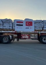 AFAD'dan Gazze &Uuml;zerine A&ccedil;ıklama! "Ateşkesin Ardından 100 Tır Malzeme Gazze'ye Ulaştı"