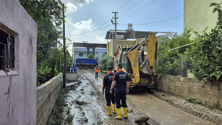 AFAD'dan Hatay'daki Sağanak Sonrası Çalışmalara İlişkin Açıklama