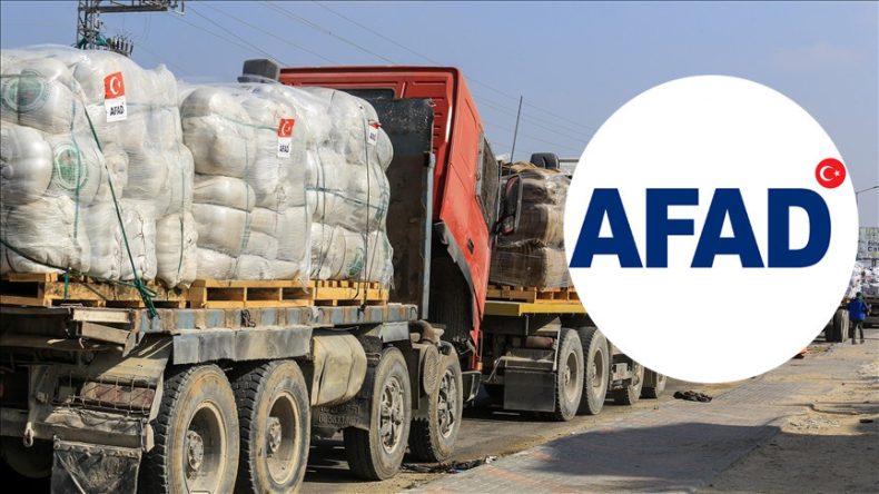 AFAD'dan Türkiye'nin Gazze'ye Yönelik Yardımlarına Dair Açıklama