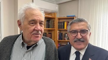 AK Parti Genel Başkan Yardımcısı H&uuml;seyin Yayman&rsquo;dan İlber Ortaylı&rsquo;ya Ziyaret