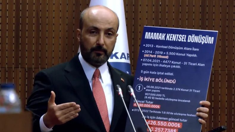 AK Partili Nihat Yal&ccedil;ın'dan Mansur Yavaş'a Sert Tepki: Mamaklıyı Mağdur Ettiniz, Paralar Nerede?