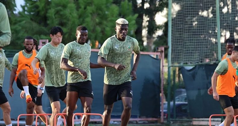 Alanyaspor, Kocaelispor Maçına Hazırlanıyor