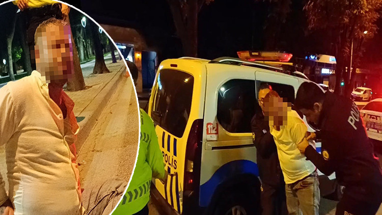 Alkollü Sürücü, Ekiplerin Üzerine Aracını Sürdü! 'Amcam MİT’te' Diyerek Kaçmaya Çalıştı