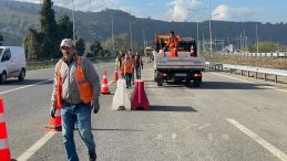 Anadolu Otoyolu Bolu Dağı Geçişinde Çalışma! İstanbul Yönü Trafiğe Kapatılıyor