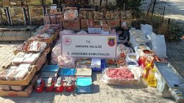 Ankara'da Bir İş Yerinde 1,2 Ton Bozuk Et ve Tavuk Ele Geçirildi