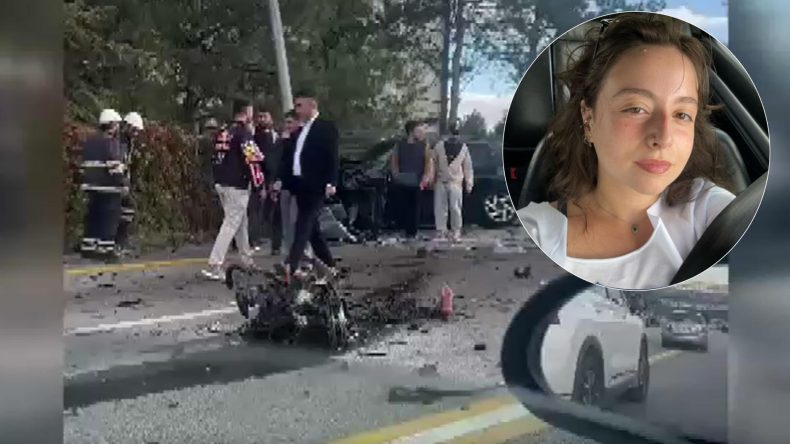 Ankara'da İki Otomobil Çarpıştı! Üniversite Öğrencisi Gamze Hayatını Kaybetti