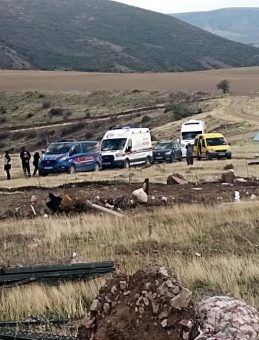 Ankara’da Fırtına Sonrası Konteyner Altında Kalan Üçler Kılıç Uğurlandı