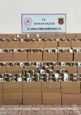 Antalya'da 5 Milyon Makaron Yakalandı