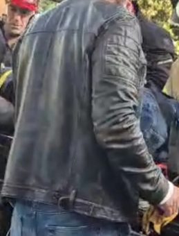 Araçla motosikletin çarpıştığı kazada ilk müdahaleyi şoförün arkadaşı yaptı