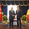 Bakan Bolat, Romanya Yatırım ve Dış Ticaret Ajansı Başkan Vekili Frunzulica ile görüştü