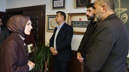 Bakan Göktaş, Rojin Kabaiş'in Babasıyla Görüştü