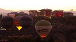 Balonlar Beştepe’de