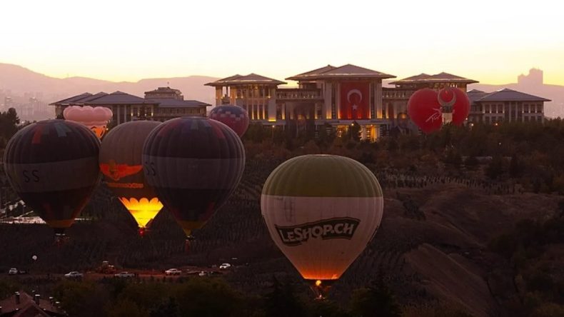 Balonlar Beştepe’de