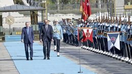 Başkan Erdoğan, Külliye’de Almanya Şansölyesini Ağırladı: AB’ye Tam Üyelik Stratejik Hedef