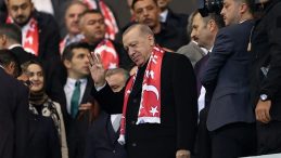 Başkan Erdoğan Türkiye-Gürcistan Maçını Statta İzliyor