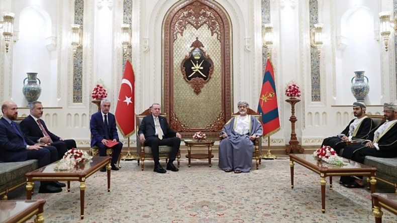 Başkan Erdoğan, Umman Sultanı Heysem bin Tarık ile Buluştu