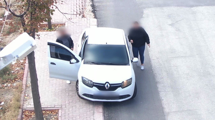 Bu şekilde cezadan 'kaçacağını' sandı ama dron kamerası saniye saniye kaydetti