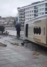 B&uuml;y&uuml;k&ccedil;ekmece'de Facianın Eşiğinden D&ouml;n&uuml;ld&uuml;: Minib&uuml;s Devriye Girdi!