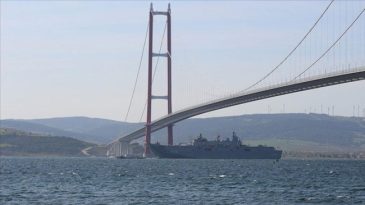 &Ccedil;anakkale Boğazı'nda Gemi Arızası