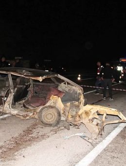 Çankırı'da Korkunç Kaza: İki Araç Çarpıştı, 1 Ölü, 3 Yaralı