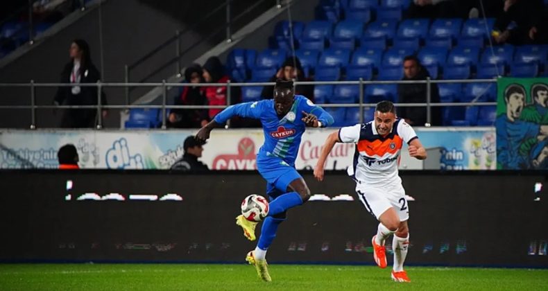 Çaykur Rizespor – Başakşehir Maçında Beraberlik Sonucu!