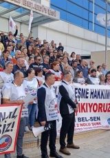 &Ccedil;iğli'de &Ouml;nce İş&ccedil;iler Şimdi de Memurlar Ayaklandı