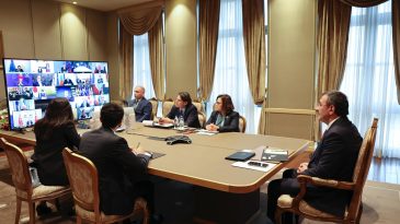 Cevdet Yılmaz, Ukrayna Konulu Liderler Zirvesi'ne Katıldı