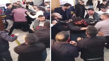 CHP Kongresi Tansiyonu Y&uuml;kseltti: Tekme ve Yumruklar Havada U&ccedil;uştu