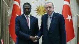 Cumhurbaşkanı Erdoğan, Paul Mashatile'yi Ağırladı
