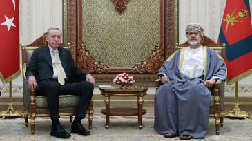 Cumhurbaşkanı Erdoğan, Umman Sultanı Heysem bin Tarık ile G&ouml;r&uuml;şt&uuml;