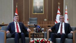 Cumhurbaşkanı Yardımcısı Cevdet Yılmaz, KKTC Cumhurbaşkanı Tufan Erhürman ile Görüştü!