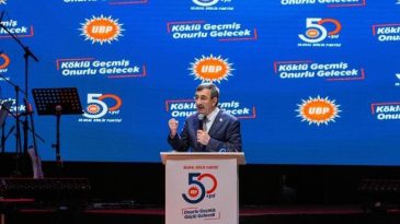 Cumhurbaşkanı Yardımcısı Yılmaz: Kıbrıs T&uuml;rk&uuml;'n&uuml;n refahı milli davamızdır