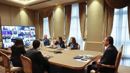 Cumhurbaşkanı Yardımcısı Yılmaz, Ukrayna'daki 'Gönüllüler Koalisyonu' Liderler Zirvesi'nde yer aldı