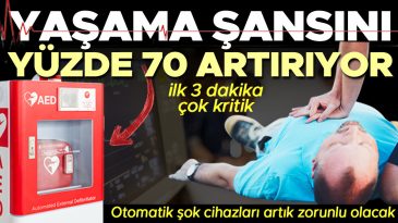 Dakikalarla yarışta &ouml;nemli adım: &ldquo;İlk 3 dakikada uygulanırsa hayatta kalma şansı y&uuml;zde 70&rsquo;e &ccedil;ıkıyor&rdquo;