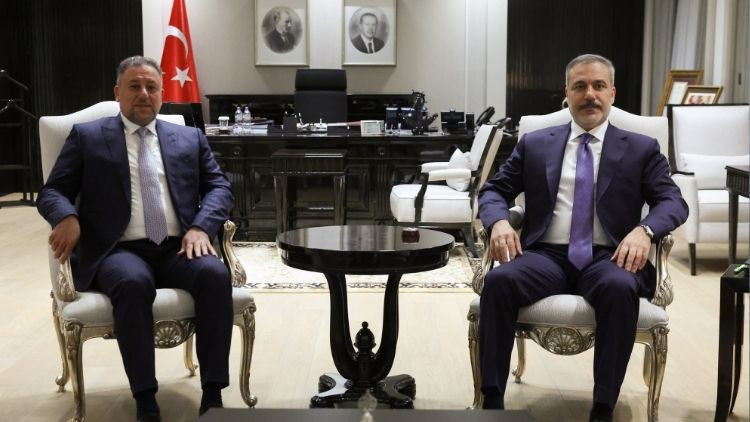 Dışişleri Bakanı Hakan Fidan, Iraklı Siyasetçi Hamis Hançer ile Bir Araya Geldi