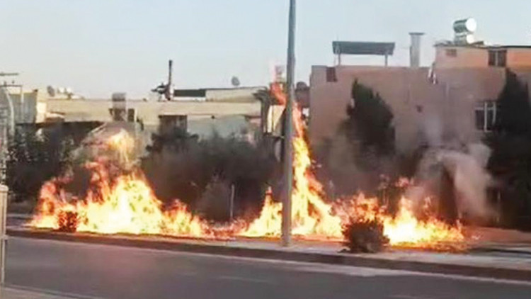 Doğalgaz Sızıntısı Sırasında Sigara Yaktı