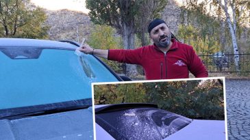 Ekim Ayında Buz K&uuml;remeye Başladı: Termometreler Eksi 7'yi G&ouml;sterdi